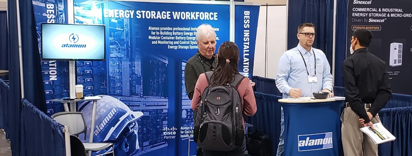 Alamon Booth 418 at the 2021 Energy Storage Association Conference and Expo